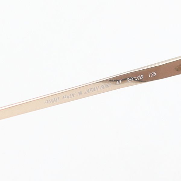 良品 ダンヒル 6068 55ロ16 135 ゴールド サングラス OGH 2000000 NSK