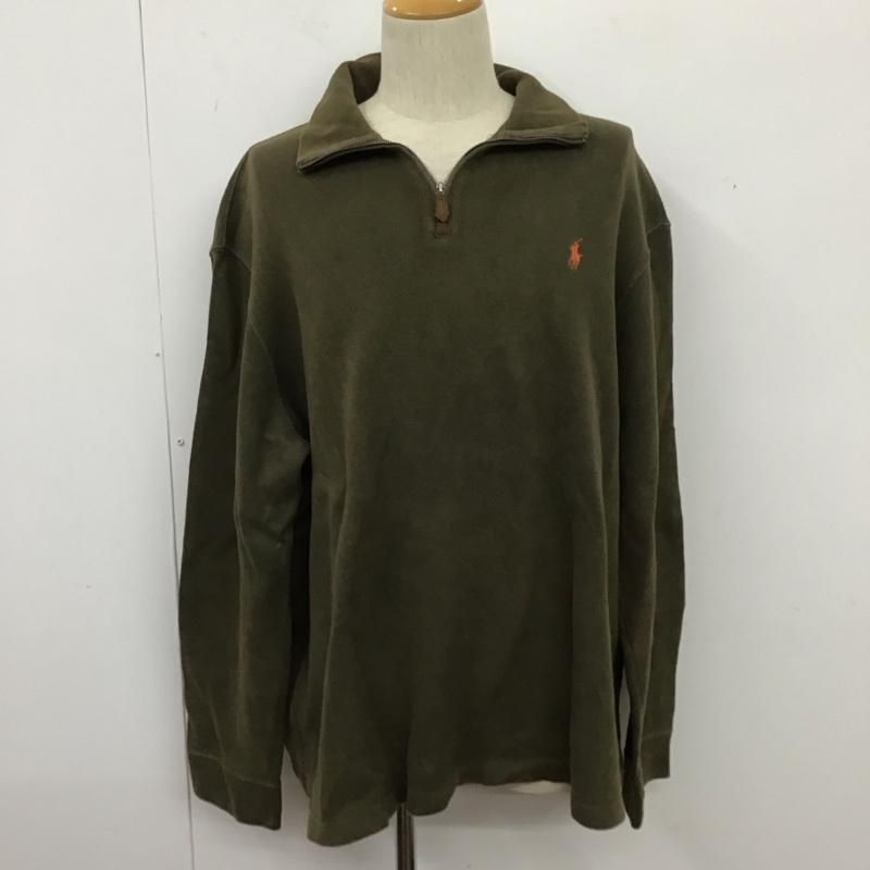 Polo by RALPH LAUREN ポロバイラルフローレン カットソー 長袖 長袖カットソー ジップネックカラー カットソー