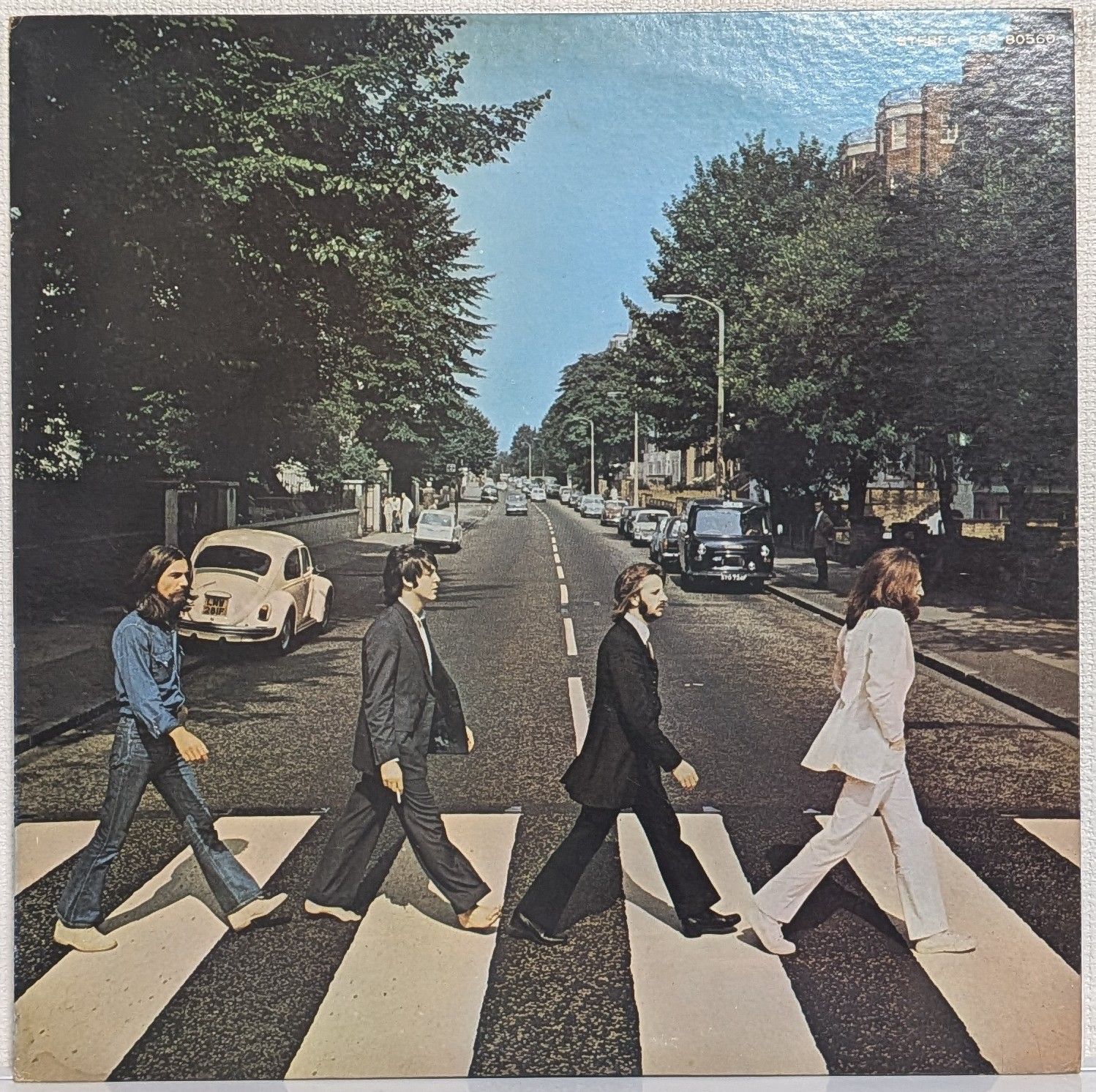 ザ・ビートルズ アビイ・ロード 【丸帯】 週末お値引き！】【美盤】「アビイ・ロード」 ビートルズ 丸帯