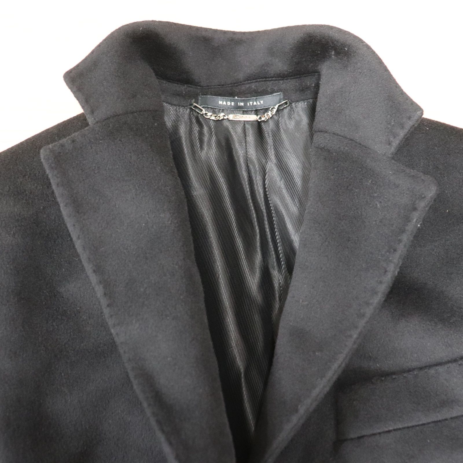 ITXN8DNWITBK GUCCI グッチ ウール コート 7890 ブラック