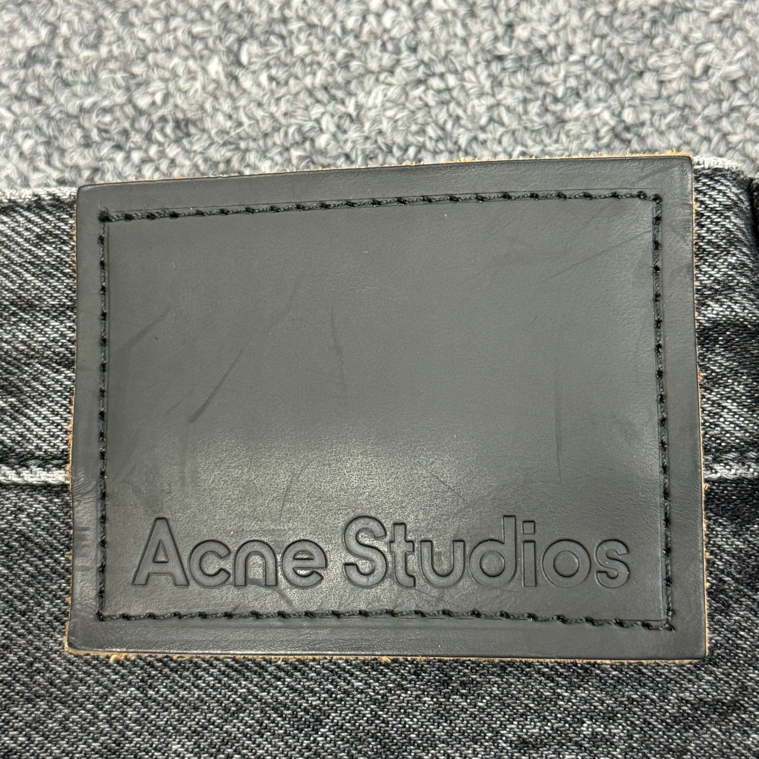 Acne Studios 1989 ルーズフィットジーンズ ワイドデニムパンツ
