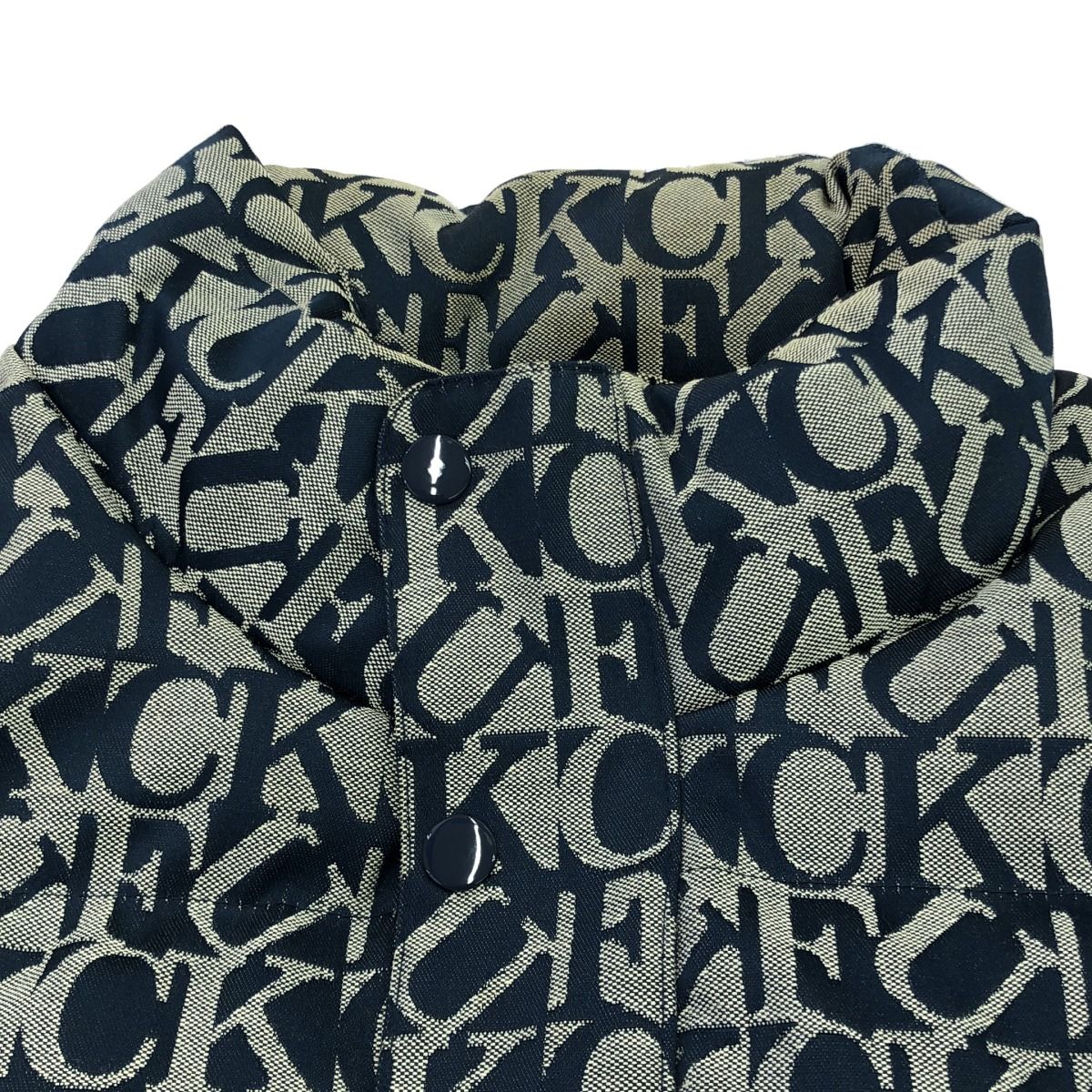 Supreme シュプリーム 17AW Fuck Jacquard Puffy Jacket ダウン