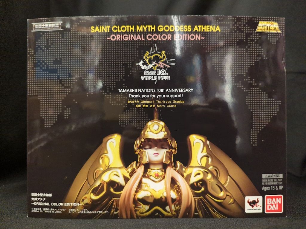 BANDAI 聖闘士聖衣神話 車田正美 女神アテナ 城戸沙織 ORIGINAL COLOR EDITION OCE