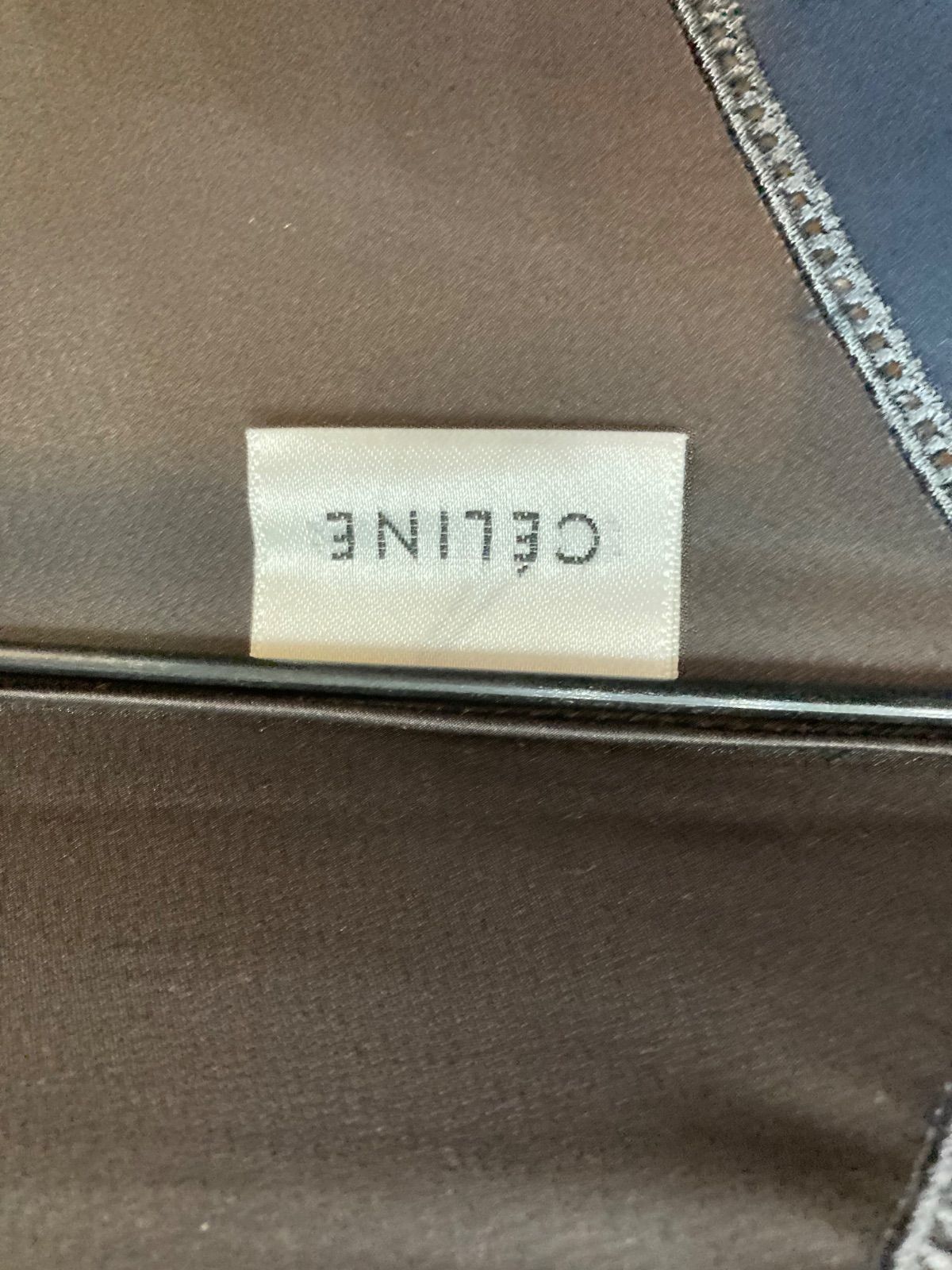 セリーヌ 日傘 美品 CELINE m*o様 CELINE 日傘 ブラック 美品USED CELINE -