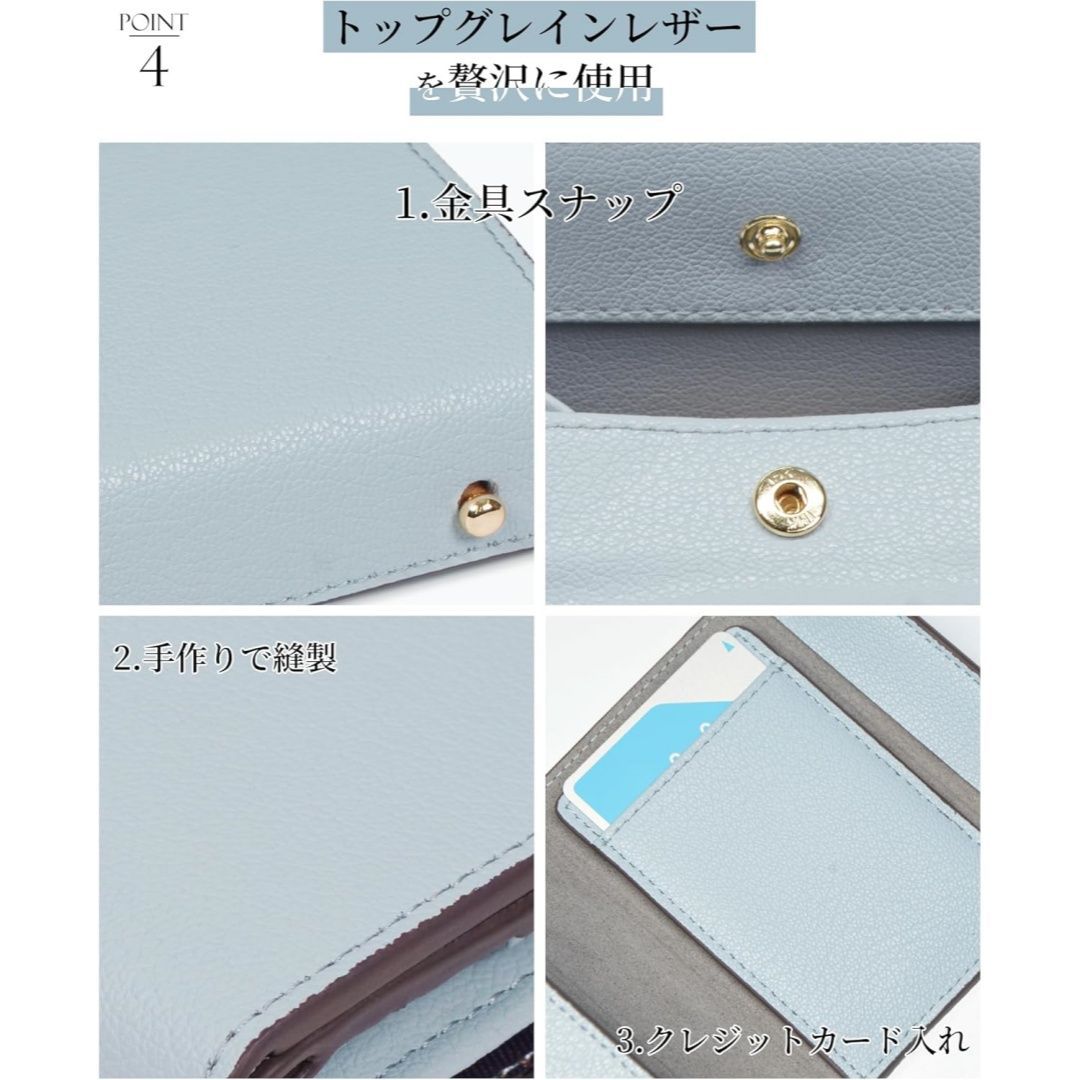【新品未開封】財布 レディース 本革 日本製 小さい財布 お札が折れない 箱型財布 コンパクト 使いやすい 左利き カード入れ多い ミニ財布 ボックス型小銭入れ 2つ折り（ピンク）AO4980MPLUS