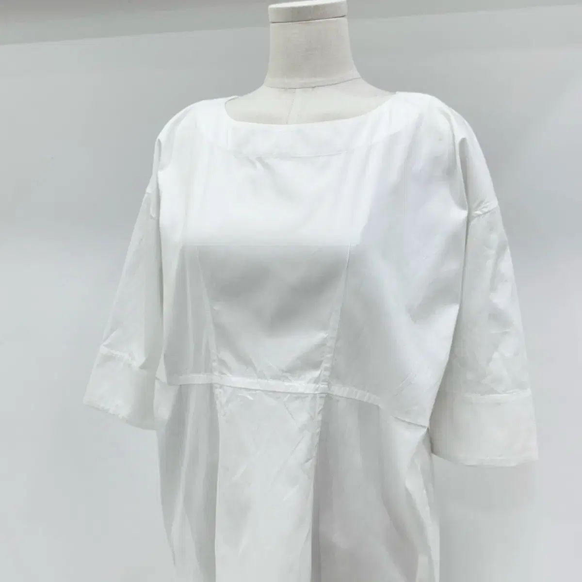 専用JIL SANDER コットンワンピース白 23AW NEW】JIL SANDER_women / コットン シャツワンピース (Jil