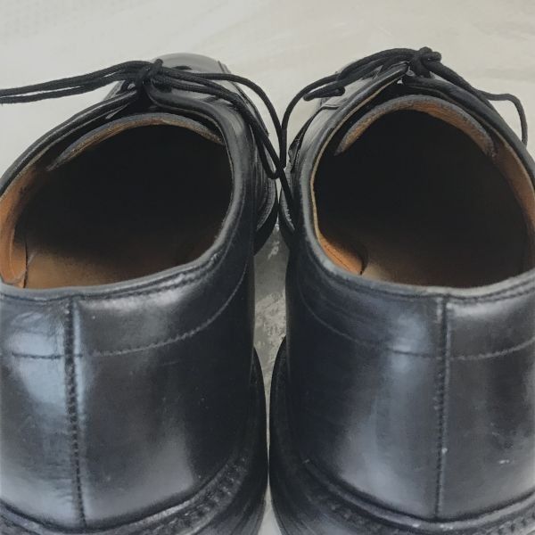 80s-90s?/Vintage/USA製★アレンエドモンズ/Allen Edmonds/Hillcrest★360度グッドイヤー製法/スワールモカ【9.5EEE/27.0-27.5/黒/BLACK】ビジネス◆bJ-32 80s-90s?/Vintage/USA製☆アレンエドモンズ/Allen Edmonds/Hillcrest