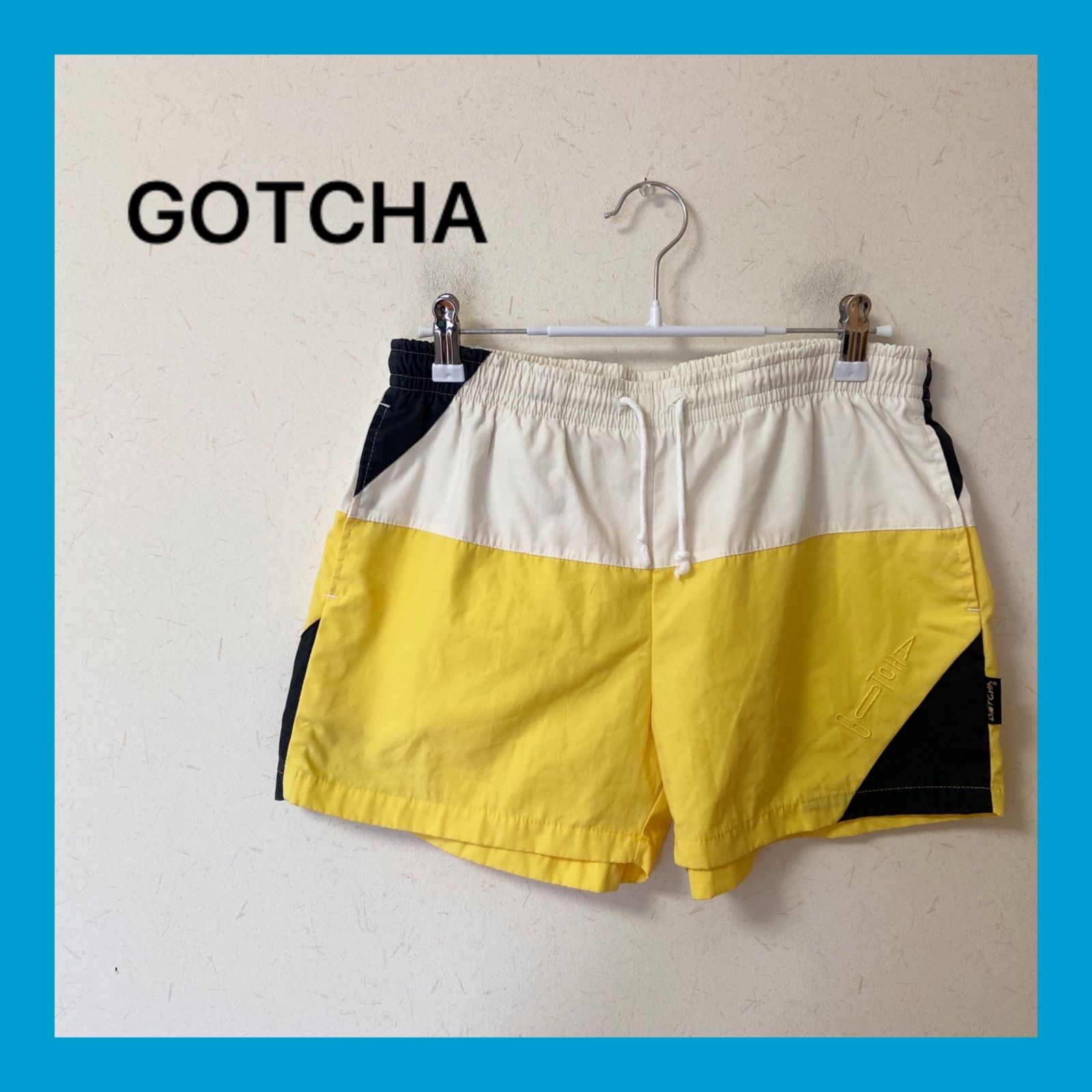 The BONEZ ショートパンツ 黄色 ☆GOTCHA ガッチャショートパンツサイズM 黄色、白、黒 - メルカリ