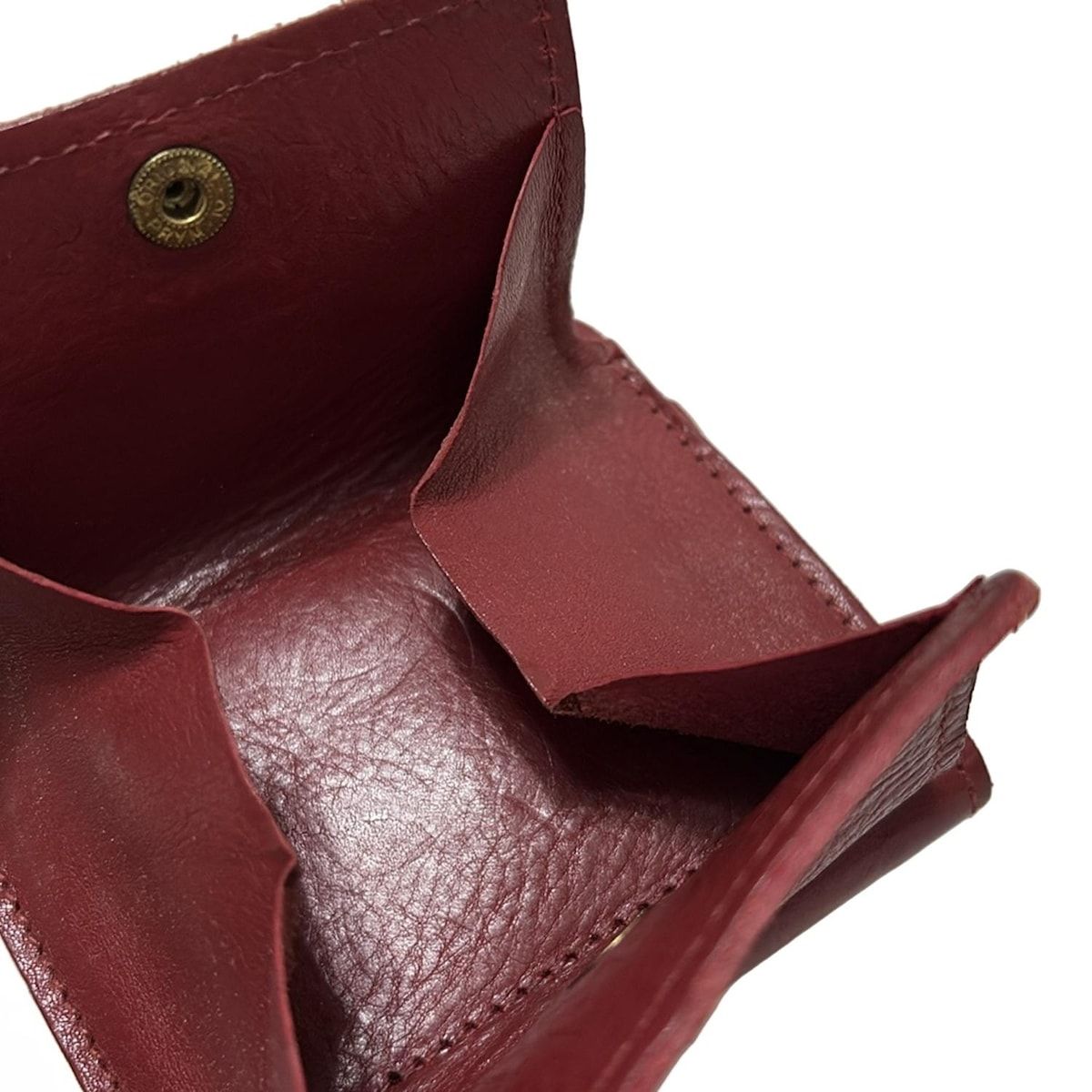 新品 イルビゾンテ 本革 レザー 財布 ミニ ウォレット キャラメル