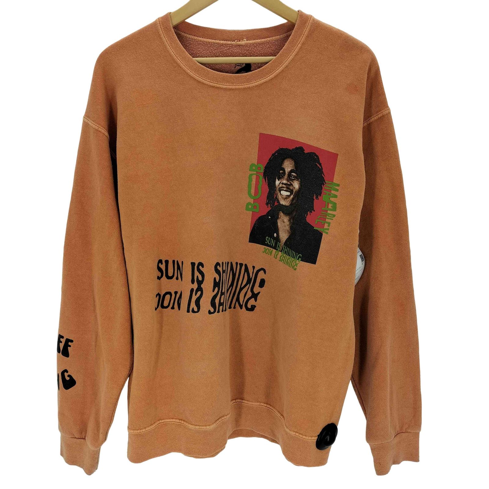 ザイオン ZION Bob marley プリントスウェット メンズ JPN：M 