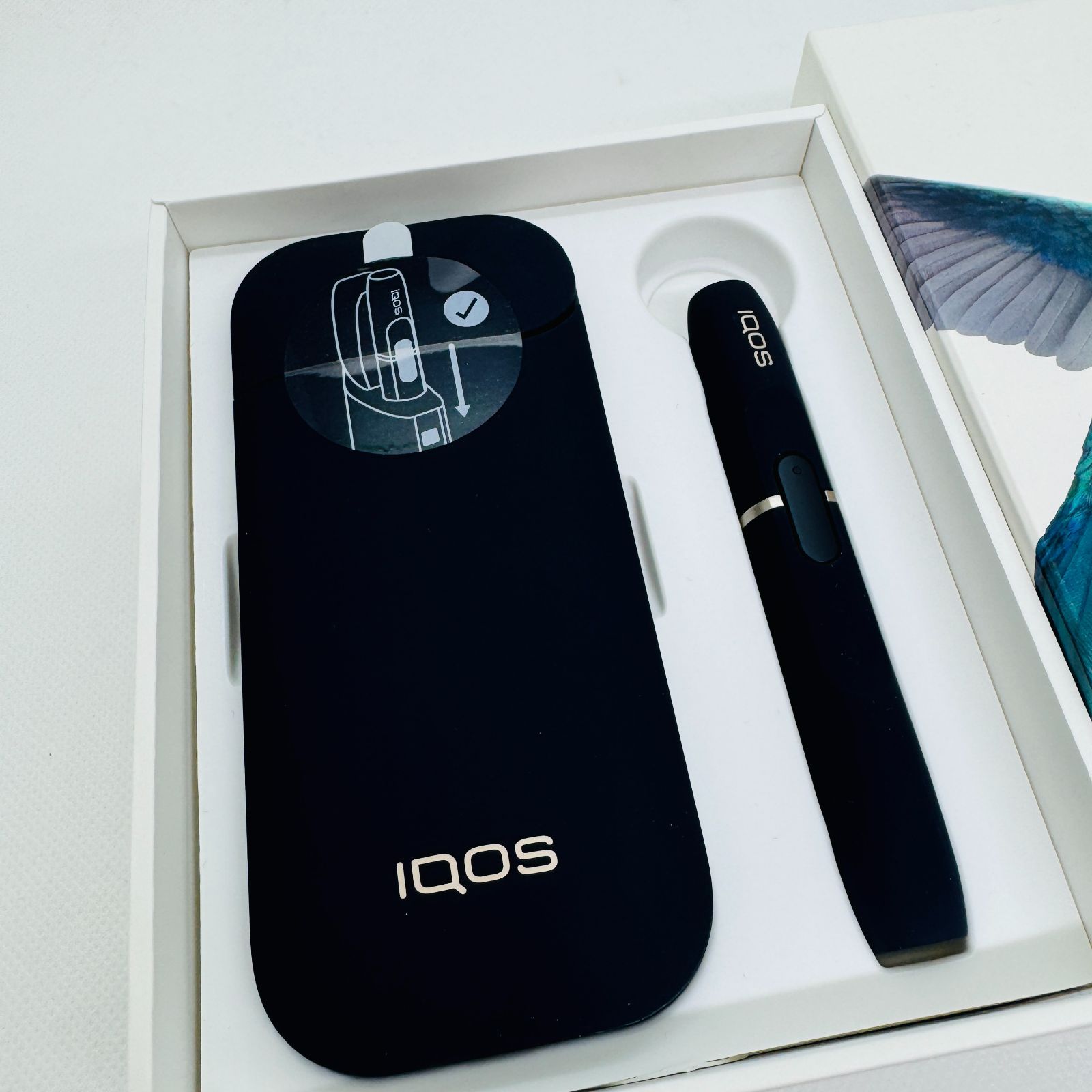 S【未使用・保管品】IQOS KIT アイコスキット 電子タバコ ネイビー 