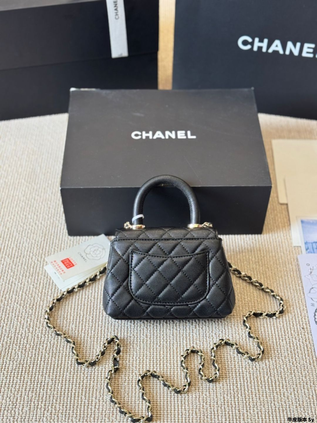 エレガントな必需品★【CHANEL】ココハンドルミニ ハンドバッグ 完売必至＊【CHANEL】シャネル ココハンドルミニ ハンドバッグ