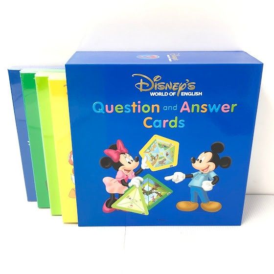 【未使用】最新版Ｑ＆Ａカード　ディズニー英語システム　DWE 新品未開封】最新版DWE ディズニー英語システム Q&Aカード