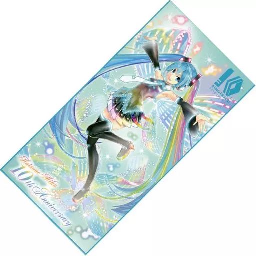中古】タオル・手ぬぐい(キャラクター) 初音ミク プレミアムバスタオル 