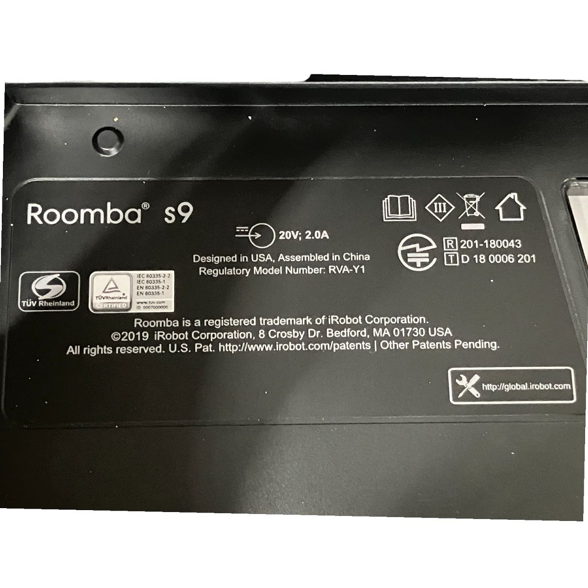 Roomba s9