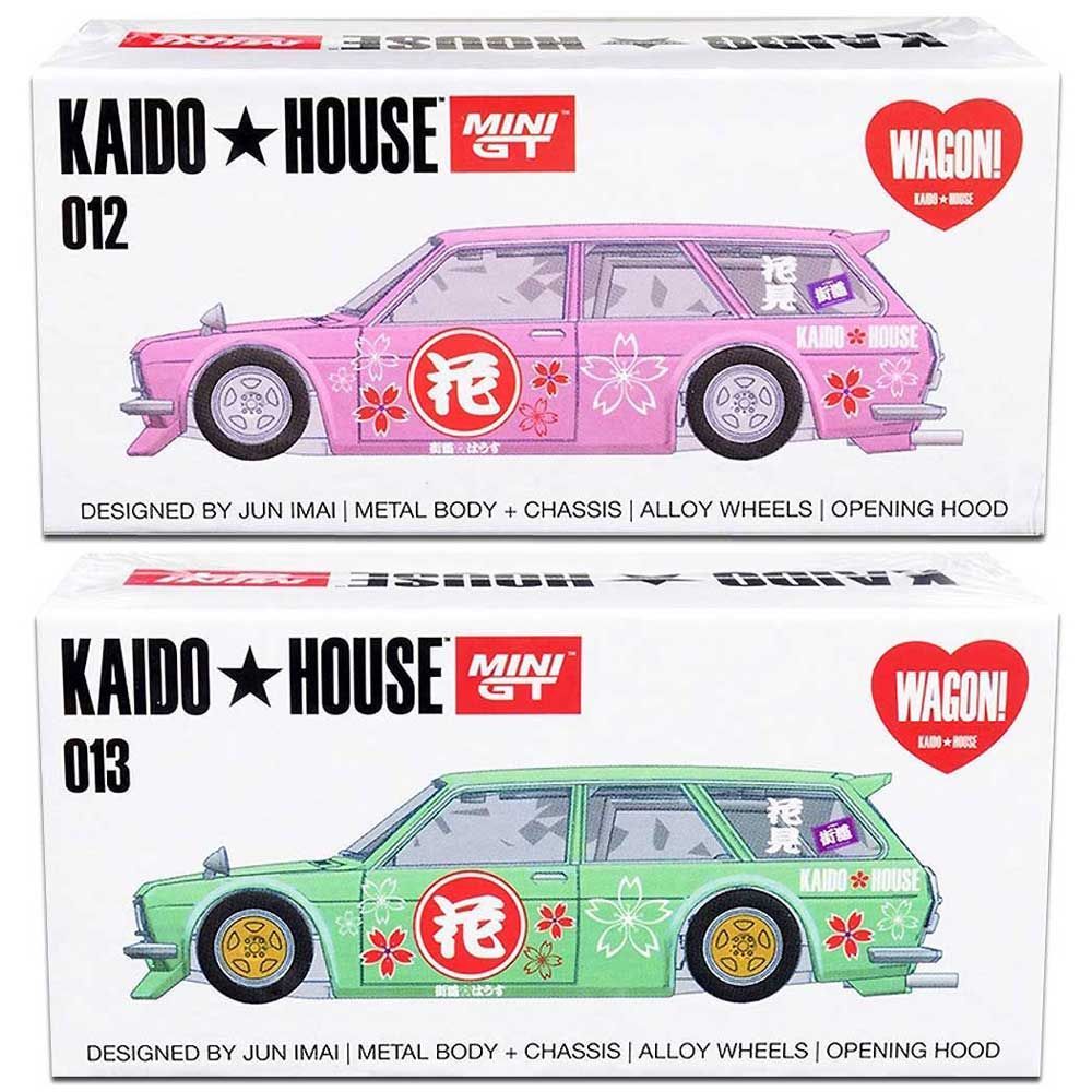 チェイス】KAIDO HOUSE 510 ワゴン 花見 グリーン - ミニカー