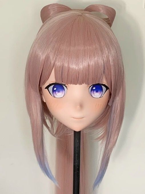 全頭マスク カツラ付き ロック付き NO.96 フルマスク ドール
