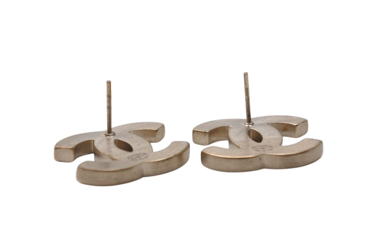 CHANEL シャネル ココマーク ピアス 重量約9.2g B12P刻印 ブラック  