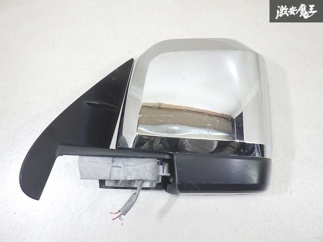 【動作OK！】 トヨタ 純正 200系 ハイエース メッキ ドアミラー サイドミラー 片側のみ 5ピン 即納 棚7-4