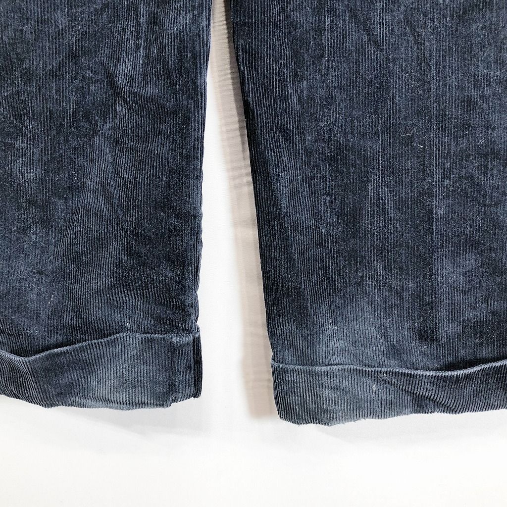 Polo by Ralph Lauren ネイビー コーデュロイ ハモンドパンツ 古着 Polo Ralph Lauren 「HAMMOND PANTS」 細畝 コーデュロイ