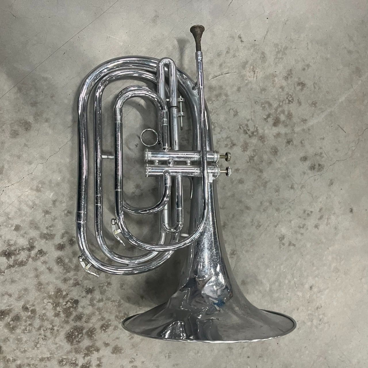 現状品】DEG Dynasty ビューグル フレンチホルン 動確済 美品】DEG