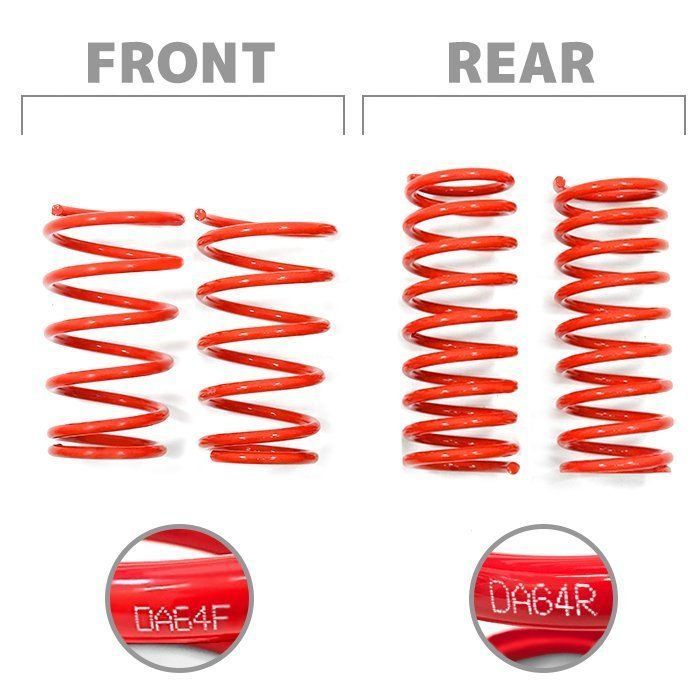 DA64V DA64W エブリイ 2WD ローダウン サスペンション 1台分セット