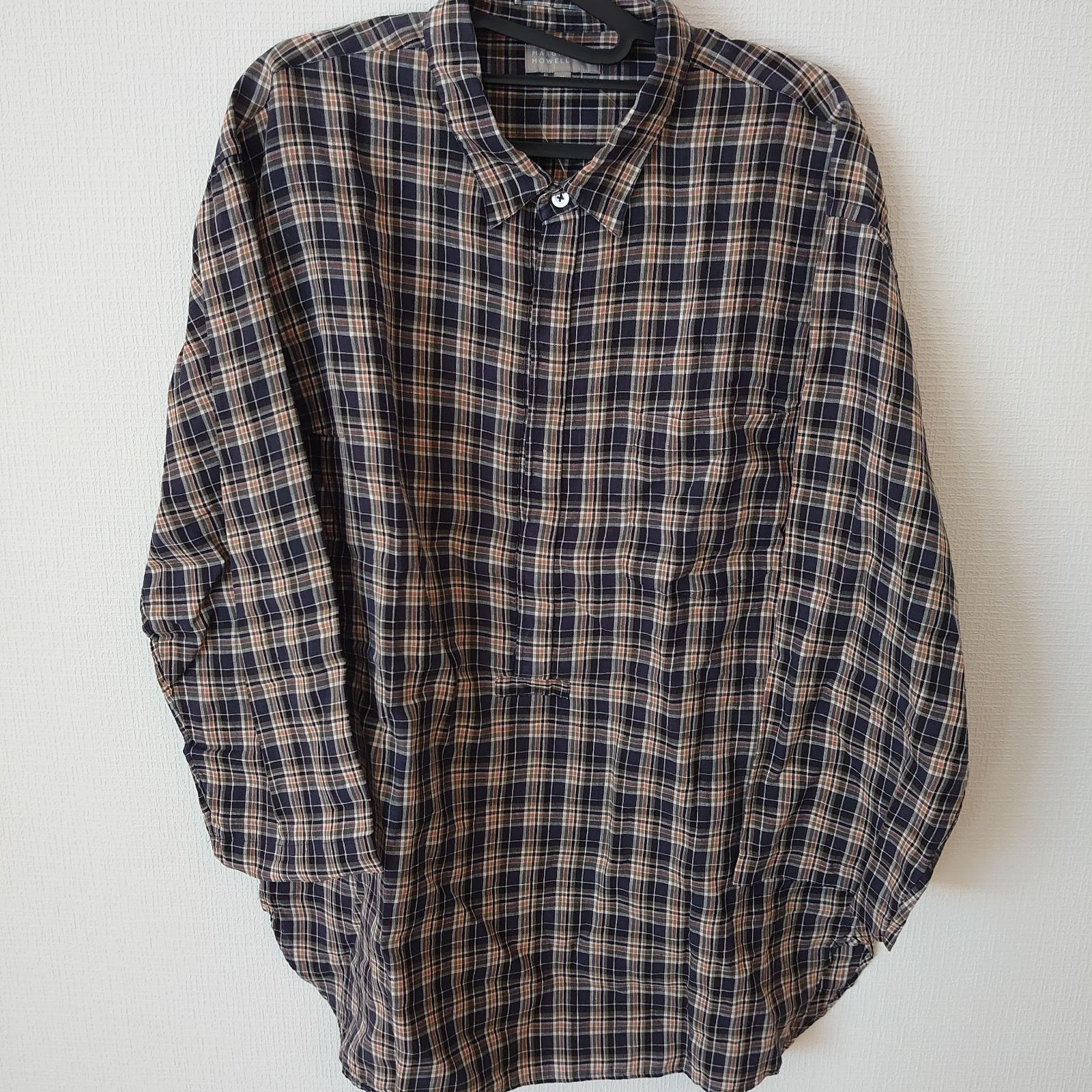 MARGARET HOWELL シャツ SOFT WASHED COTTON SHIRT | MARGARET HOWELL（マーガレット