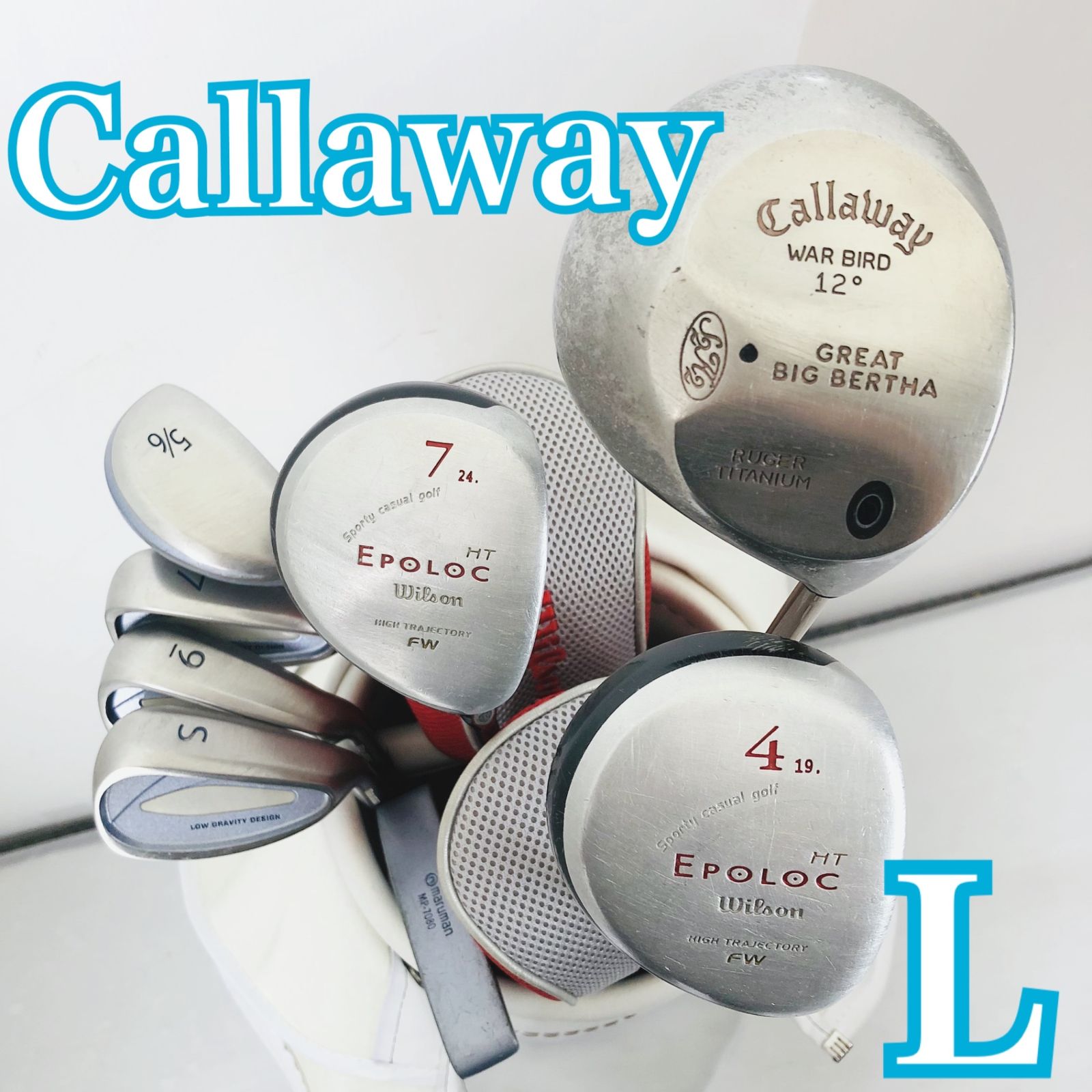 レディース Callaway キャロウェイ YAMAHA ヤマハ ゴルフ クラブ セット 初心者 入門 バッグ付き  右利き パター付 レディース Callaway キャロウェイ YAMAHA ヤマハ ゴルフ クラブ