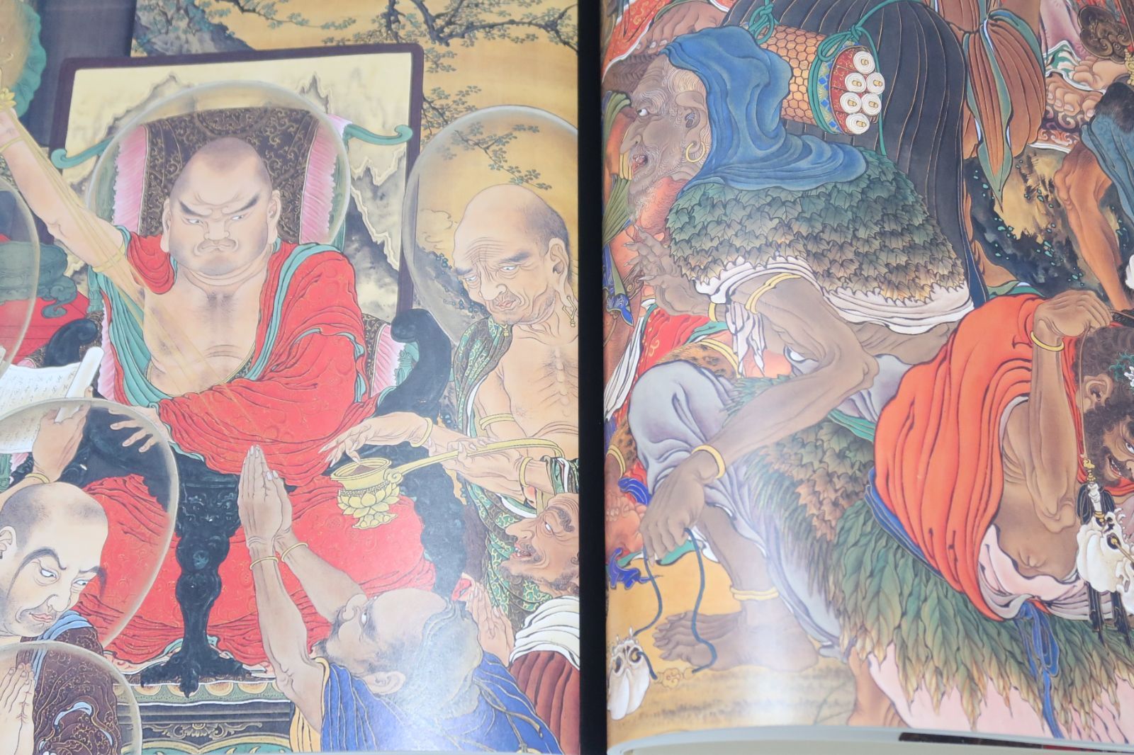 増上寺・秘蔵の仏画・五百羅漢/幕末の絵師・狩野一信/増上寺秘蔵の大作