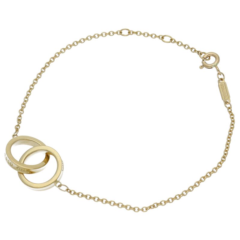 ティファニー 1837サークルブレスレット K18YG レディース