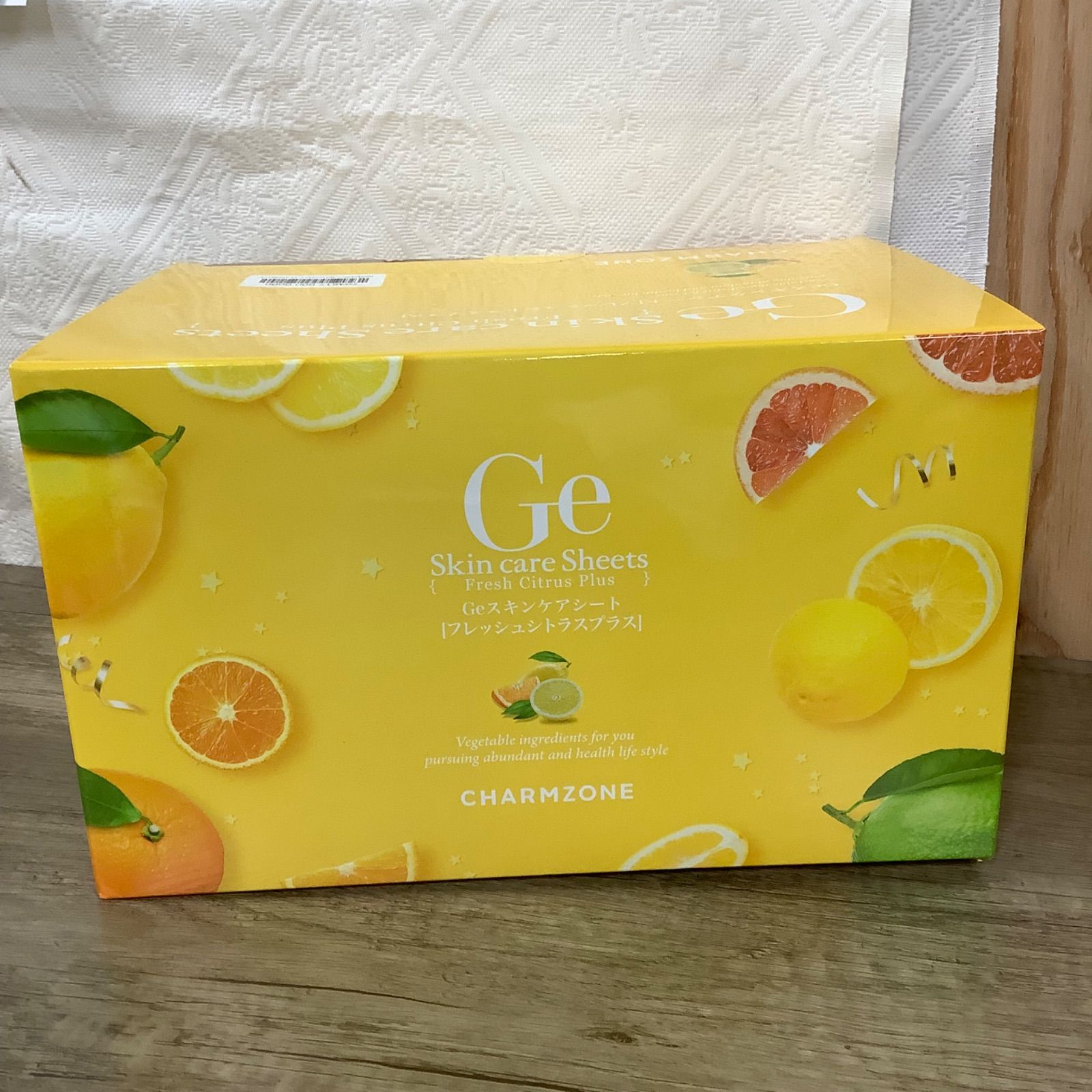 Geスキンケアシート＃フレッシュシトラスプラス Ge スキンケアシート
