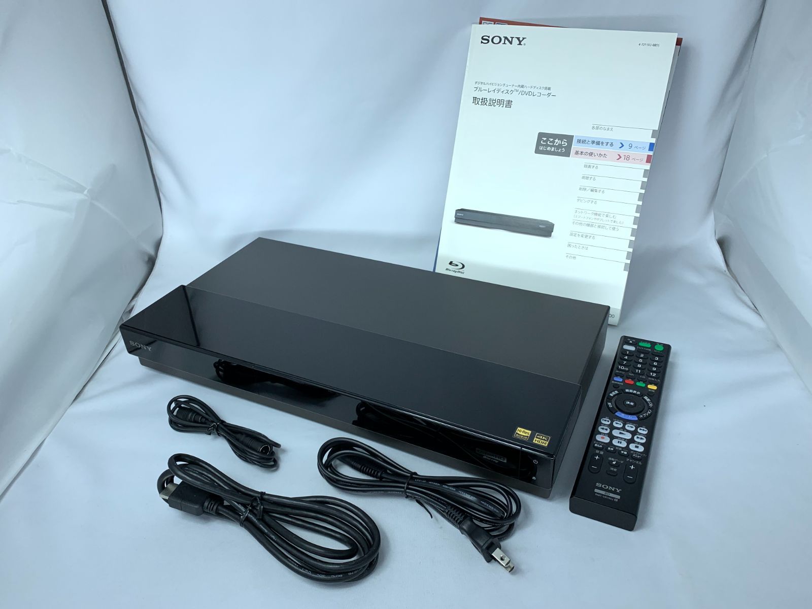 展示 ソニー ブルーレイレコーダー|DVDレコーダー SONY BDZ-FW1000 1TB 2チューナー