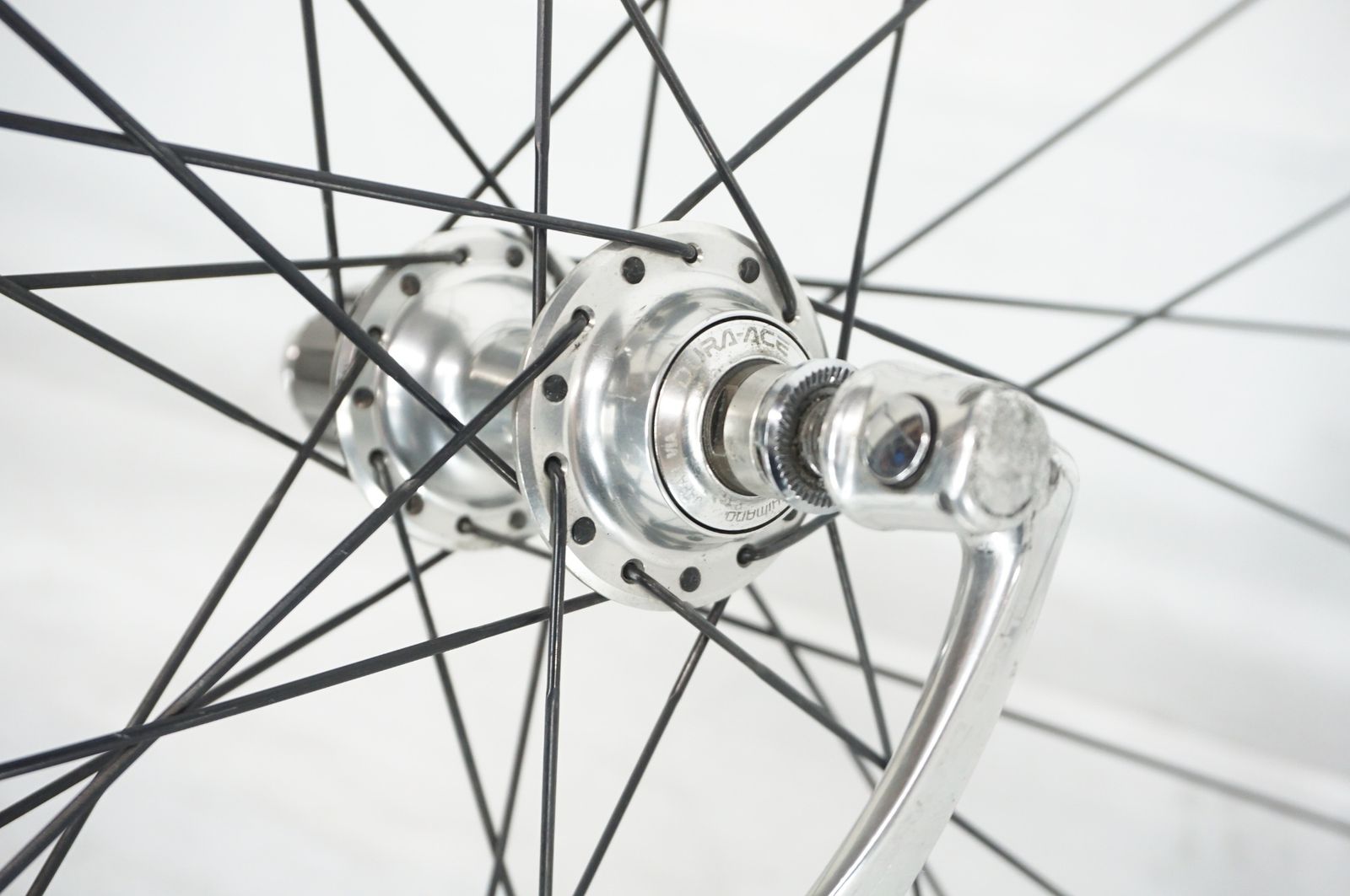 自転車 ARAYA 「アラヤ」 ADX-1 リム SHIMANO DURA-ACE 7700 ハブ 手 