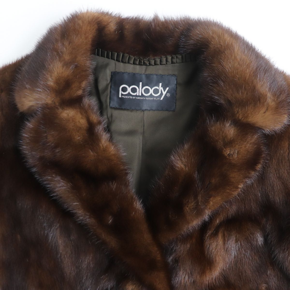 極美品☆MITSUKOSHI ミツコシ palody パロディ MINK ミンク 本毛皮