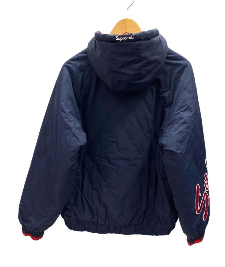 シュプリーム SUPREME Sleeve Script Sideline Jacket 18SS Navy  