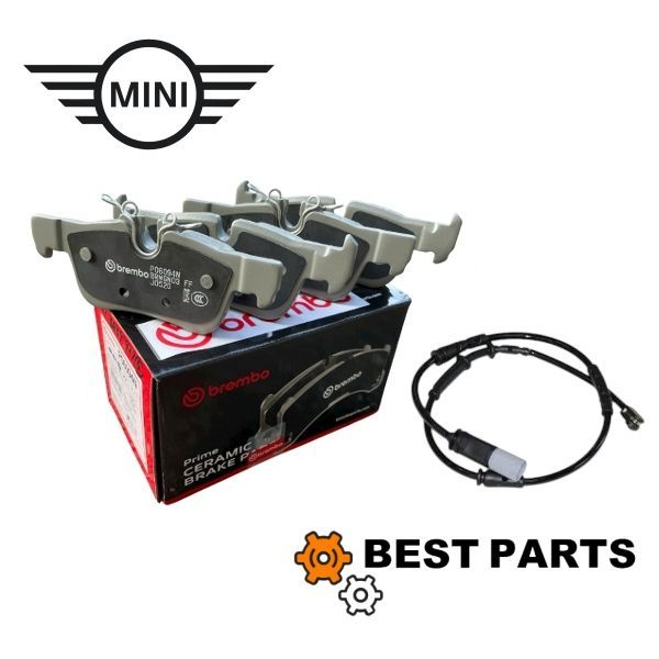 BMW MINI リアブレーキパッド センサー セット F54 F60 Cooper CooperS 34216859917 brembo 34356865612