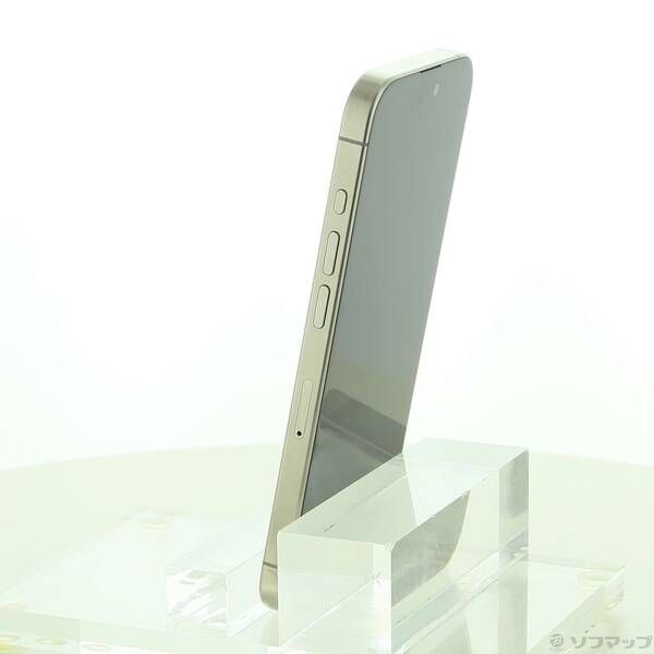 〔 品〕 iPhone15 Pro 256GB ナチュラルチタニウム MTUF3J A SIMフリー 349