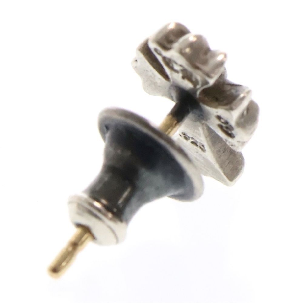 クロムハーツ CH CRSS 2 FAT/CHクロスファットスタッド シルバーピアス