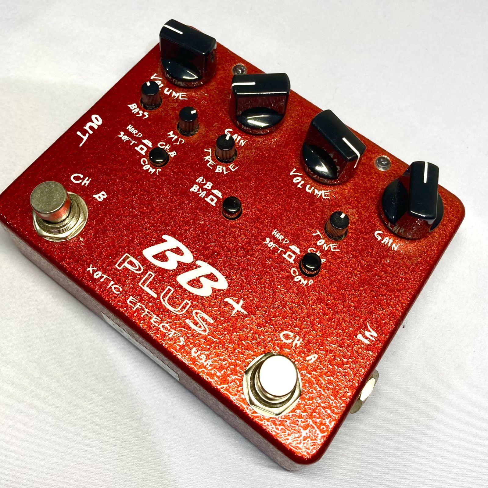 XOTIC/エキゾティック BB+ Plus ギター用 2ch プリアンプ エフェクター