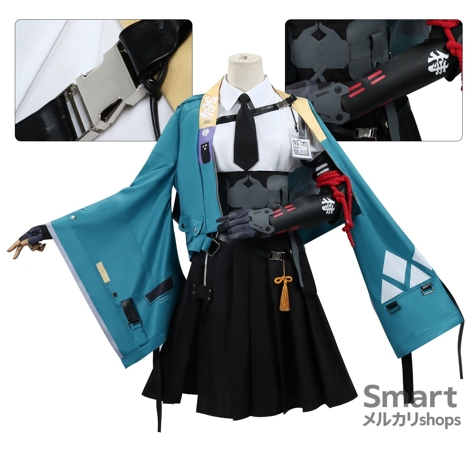 コスプレ 衣装 ゼンレスゾーンゼロ 星見雅 対空六課 ゲーム アニメ キャラクター 仮装 舞台 コスチューム レディース M251017-8