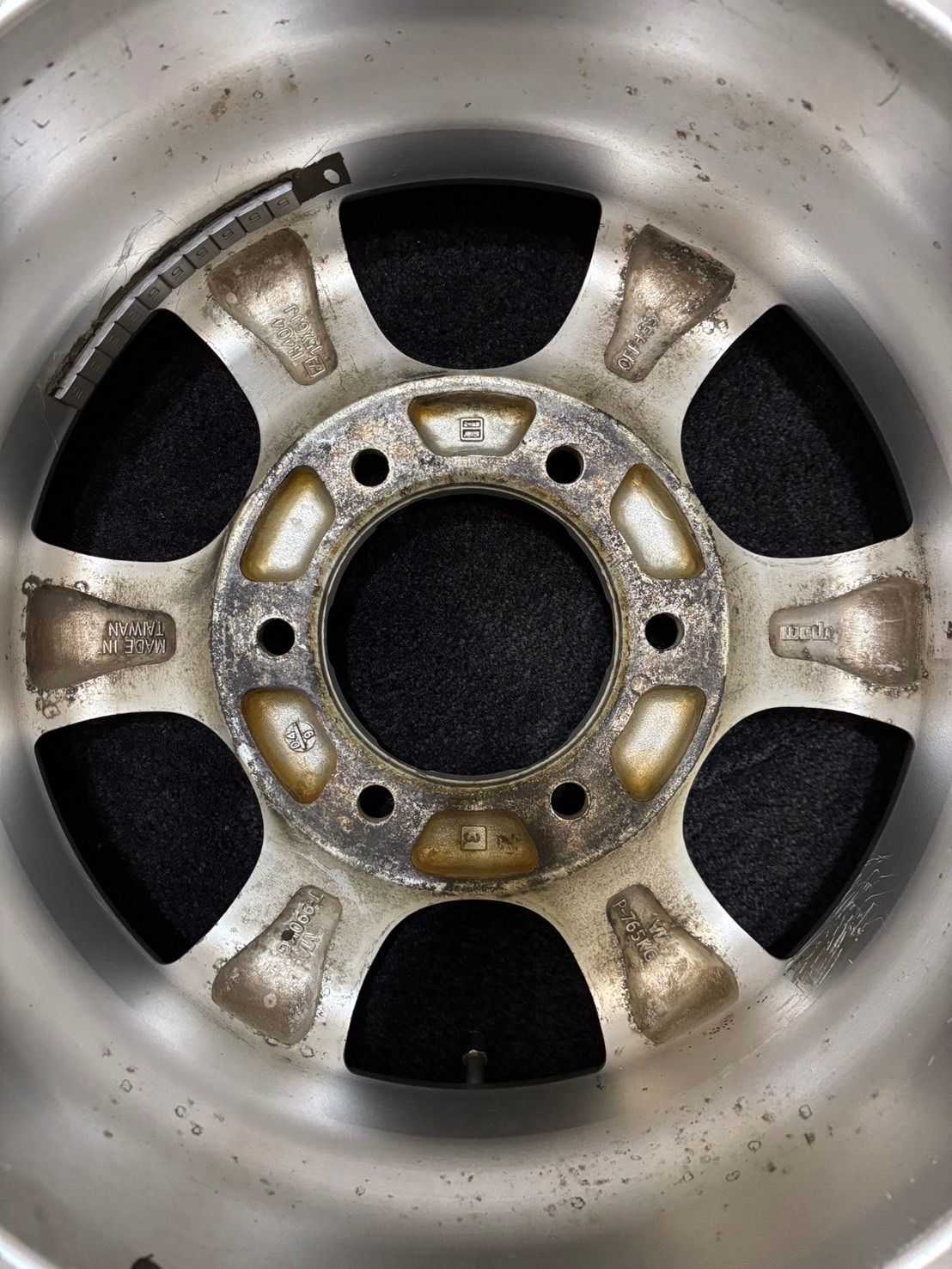 Weds KEELER 15インチ 6J 33 139.7 6H アルミホイール 4本 ハイエース 2-K347 FFCRYSTALESIA_COM