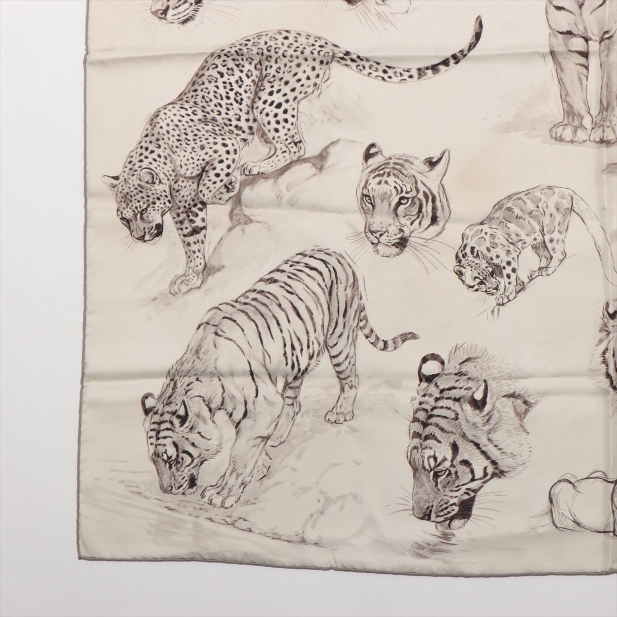 極美品 エルメス タグ付 カレ 90 Dans l'atelier de Robert