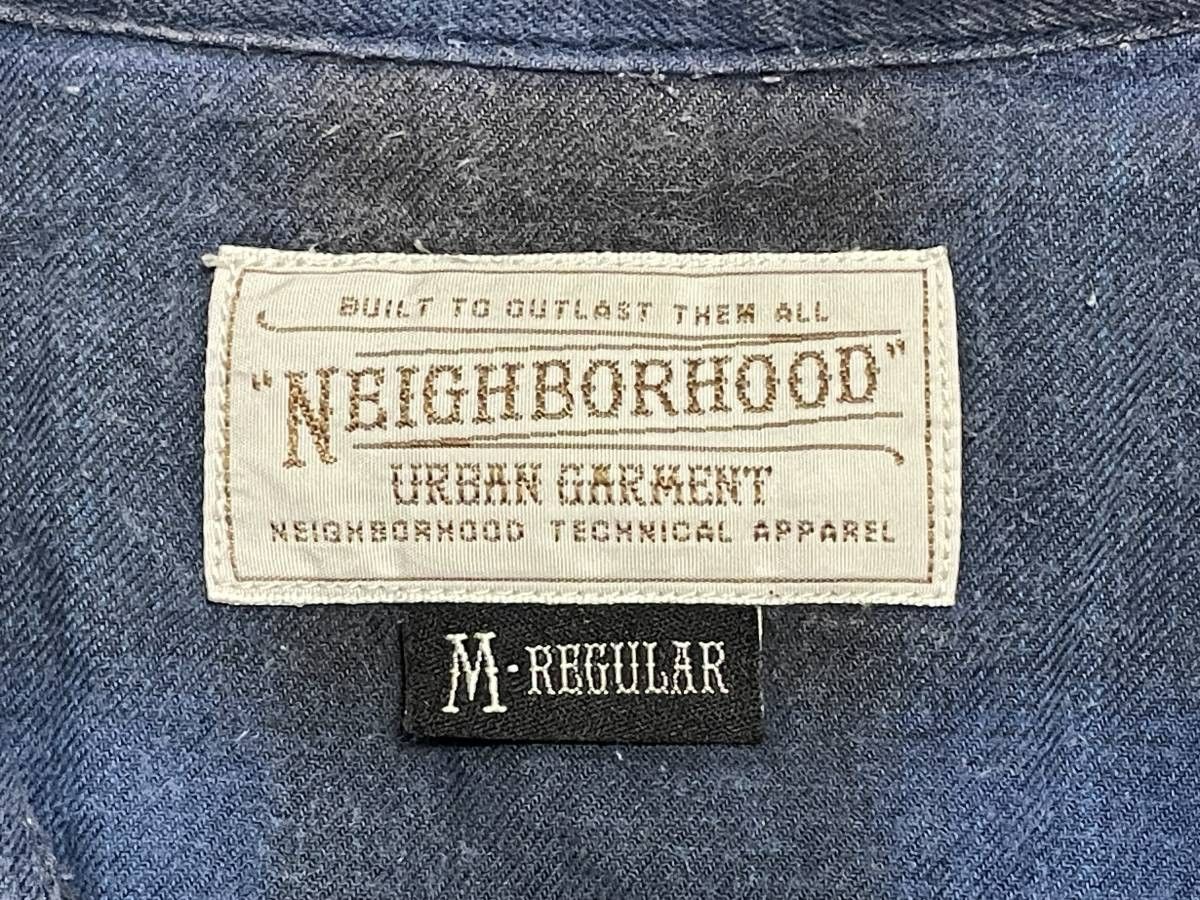 Mサイズ 14ss NEIGHBORHOOD ネイバーフッド 141ARNH-SHM05 B&C / C-SHIRT.SS チェック シャツ 半袖 青黒  - メルカリ