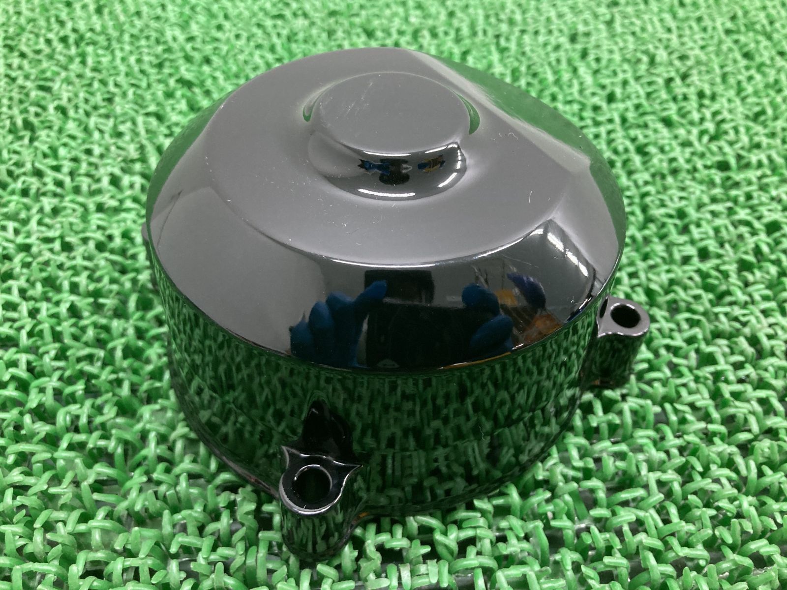 よーし様 KAWASAKI ZRX400 エンジンカバー ポイントカバー ☆ZR400E used 90321