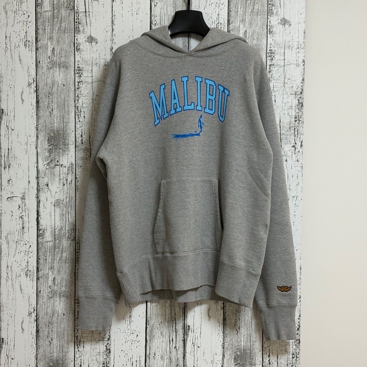 Subculture サブカルチャーsc MALIBU HOODIE / GRAY×SAX パーカー 