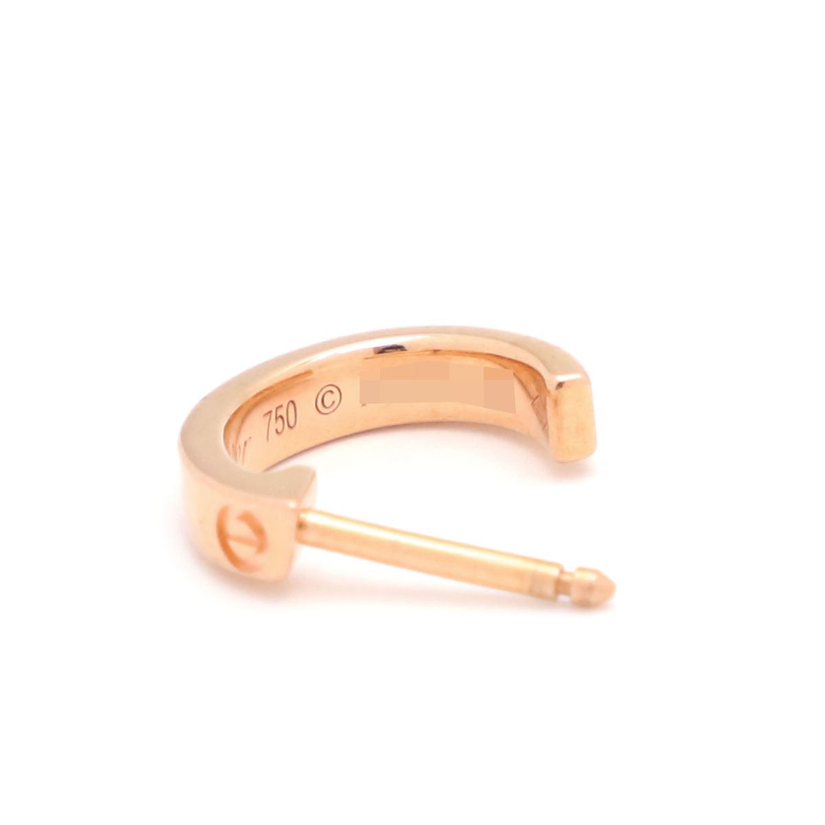 カルティエ Cartier ピアス ラブ LOVE フープピアス スモール