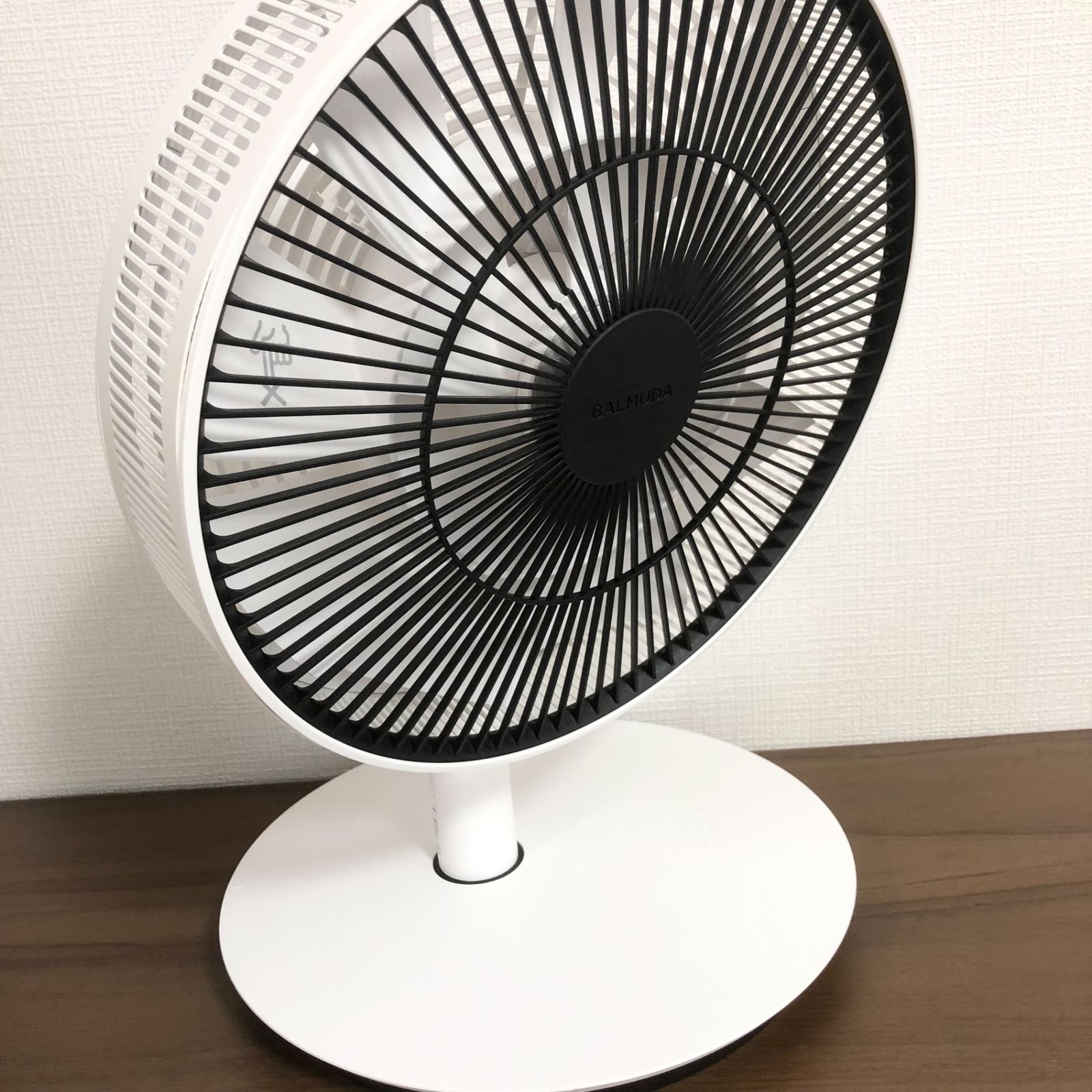 BALMUDA EGF-1800-DK ダークグレー×ブラック The GreenFan [DC