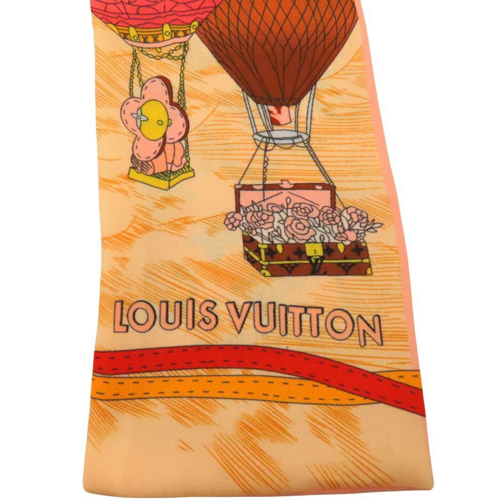 【新品未使用】LOUIS VUITTON スカーフ　M77680 気球玉デザイン 新品未使用】LOUIS VUITTON スカーフ M77680 気球玉デザイン