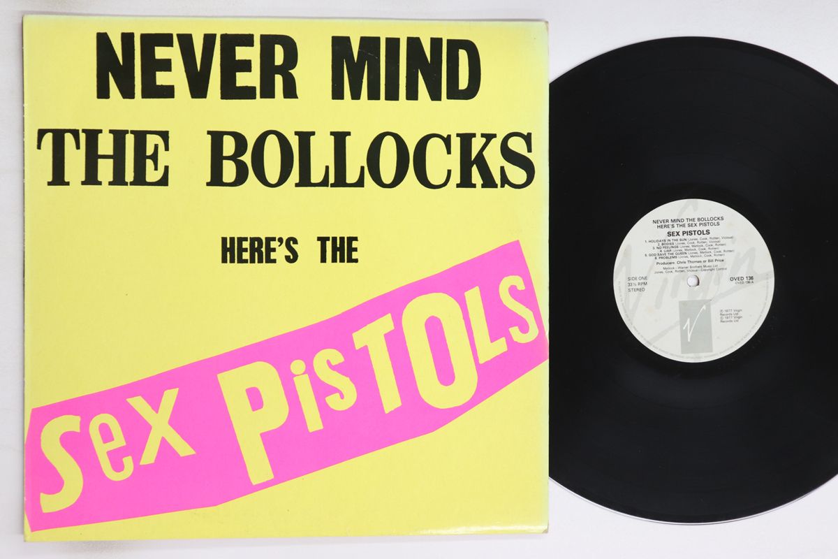 SEX PISTOLS/ Never Mind The Bollocksレコード Sex Pistols - Never Mind the Bollocks: Here's The Sex