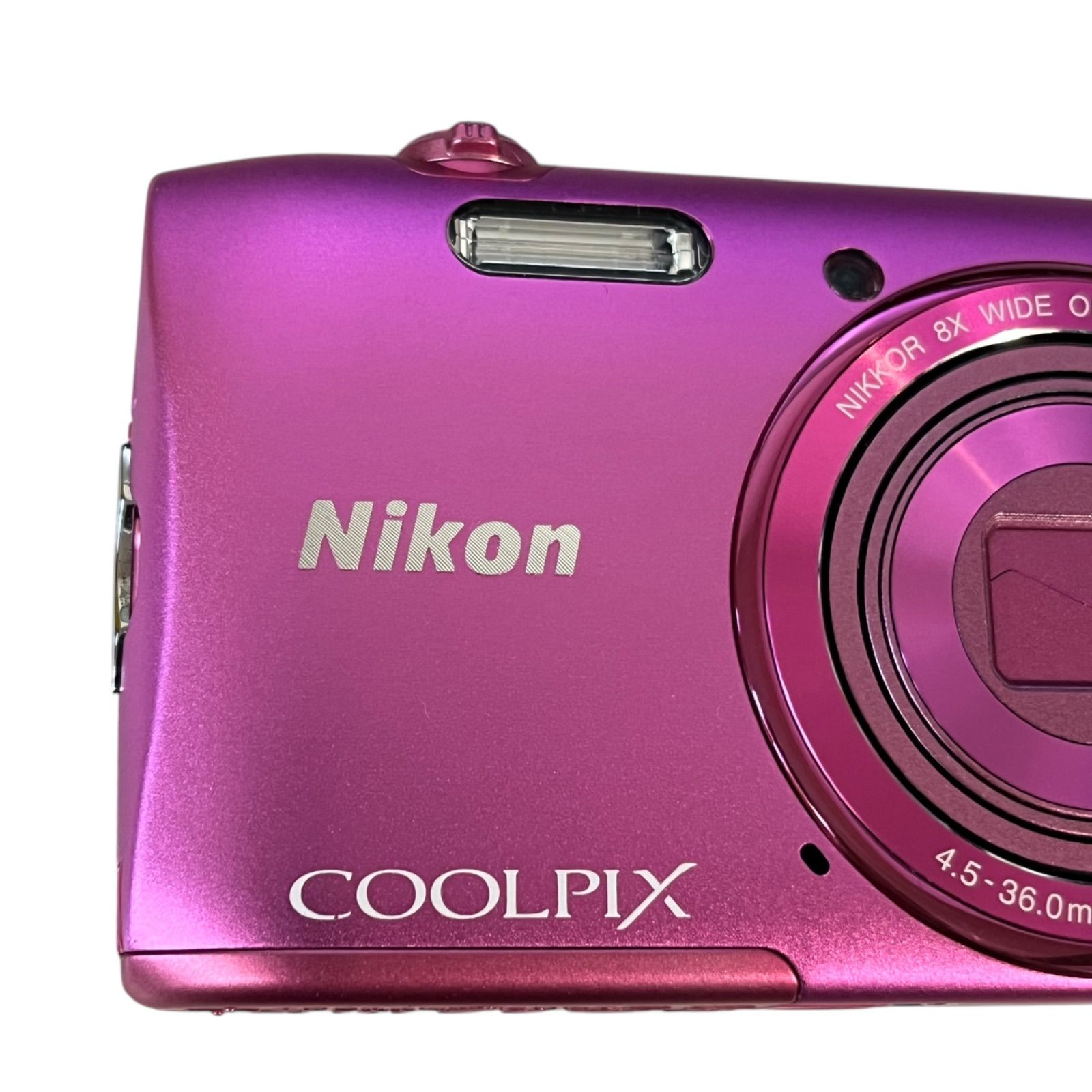 管30745】NIKON ニコン COOLPIX S3600 コンパクトデジタルカメラ 4.5 